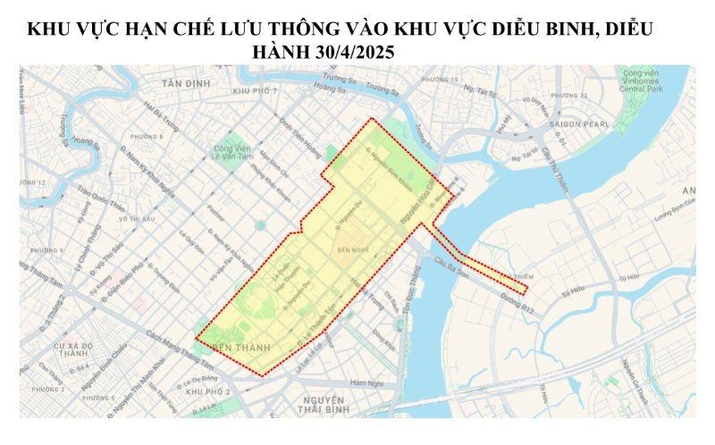 Toàn cảnh mặt tiền UBND Phường 4 Quận 3 trên đường Điện Biên Phủ, TP.HCM